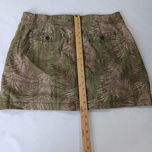 Sonoma Lifestyles RN#73277 Women's Brown/Green Cotton Blend Everyday Skort Sz 14 image 11