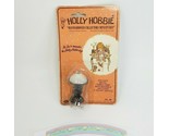 VINTAGE HOLLY HOBBIE METAL DIE-CAST COLLECTORS MINIATURES TABLE LAMP W/ ... - $23.75