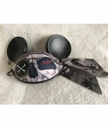 Disney Micky Mouse Ears Pirate Cross Bones W/Earring Embroidered With Na... - $244.84 MXN