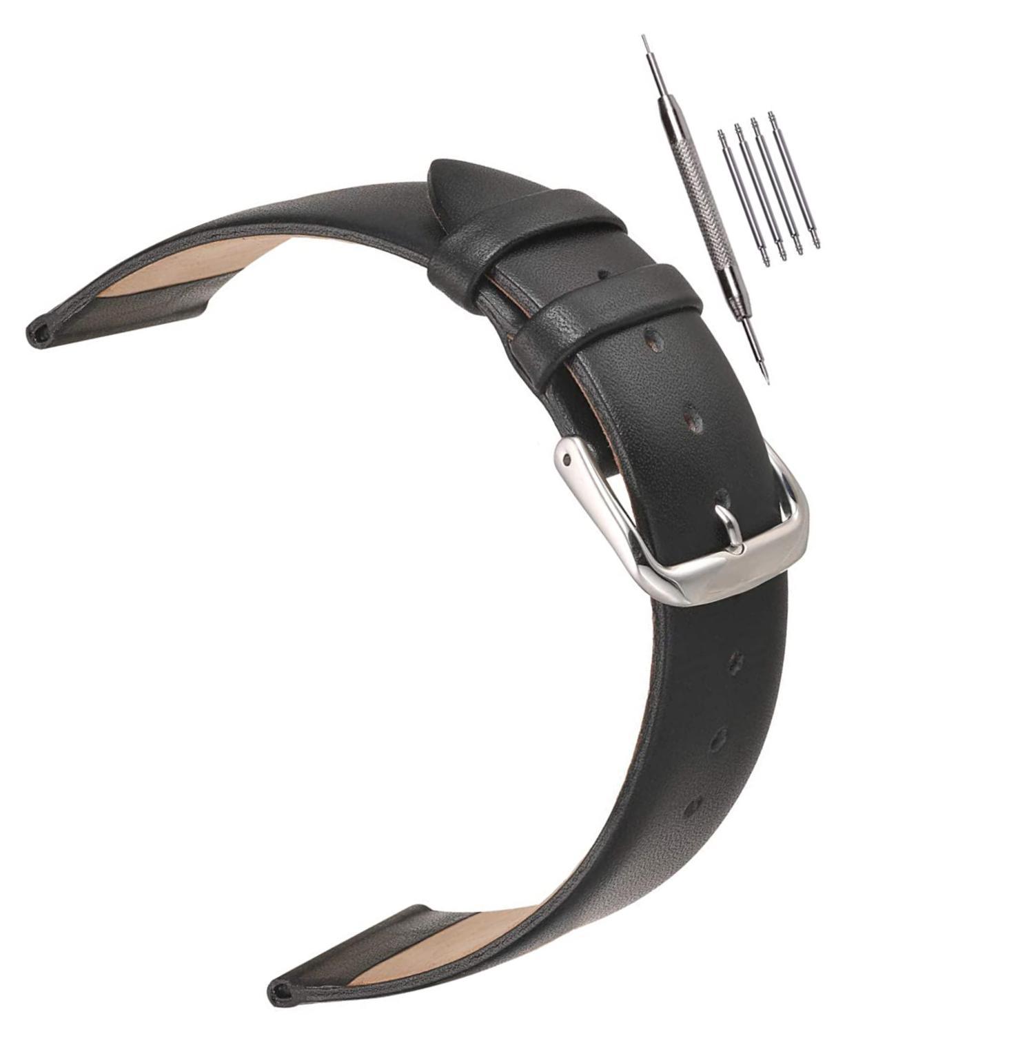Classical Thin Leather Watch Bands for Ladies, Genuine - $51.49