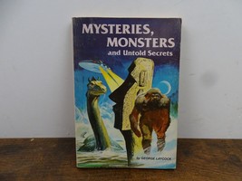 Mysteries,Monsters and Untold Secrets by George Laycock- paperback 1978 Vintage - £7.65 GBP