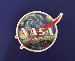 NASA Space Starry Night Skateboard Laptop Decal Sticker  - £3.24 GBP