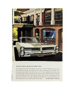 Vtg 1964 Pontiac Bonneville 2 Door Hardtop Worlds Fair Magazine Print Ad... - €5,77 EUR