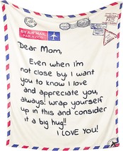 The Best Birthday Gifts From Daughter And Son To Mom, Premium Dear Mom Blanket - £34.25 GBP