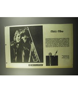 1974 Shure Microphones Advertisement - Mick Jagger - Mick&#39;s Mike - £14.55 GBP