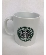 White Starbucks Coffee Mug Mermaid Logo 5” Tall 12 oz Tea Cup Latte 2006 - $11.49