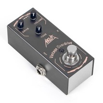 Vintage Overdrive Pedal, Electric Guitar Effects Pedals Mini Single Type Dc 9V T - £32.12 GBP