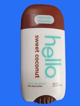Hello Sweet Coconut Deodorant with Shea Butter Aluminum-Free 24-Hour - 2... - $7.99