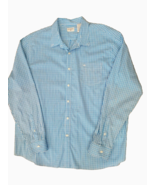 Dockers Button-Down Wrinkle Free L/S Shirt Mens 2XL Gingham Cotton Nylon... - $16.07 CAD