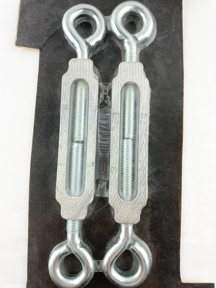 Sears and Roebuck Turnbuckles 6.5 inch Zinc Finish Holds Up To 250 lb 972493 Item image 3