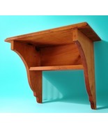 Wall Mounted Handmade Floating Bedside Table Shelf Night Stand 11x16 Sol... - $2,280.34 MXN