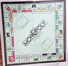 Vintage 1973 Braille And Low Vision Monopoly Game for the Blind Approx.  20&quot;x20&quot; - $45.82