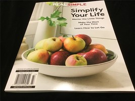 Real Simple Magazine Special Edition Simplify Your Life:Master the Little Things - £9.59 GBP