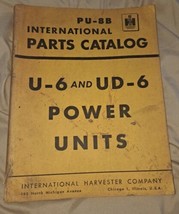 Used U-6 and UD-6 Power Units International Parts Catalog PU-8B - $18.69