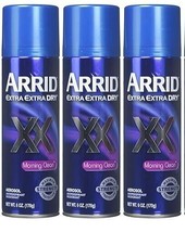 3 Packs Of Arrid Extra Dry Morning Clean Aeresol Deodorant Spray 6 oz - $19.07