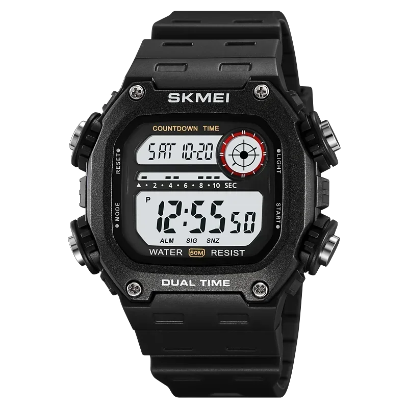 Mens Fashion 5Bar Waterproof Stopwatch Wristwatch Alarm montre homme Top... - $19.02