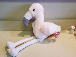 Hugfun 22&quot; Plush Stuffed Pink Flamingo w/ Glitter Eyes Item #259049A (New) - £23.32 GBP