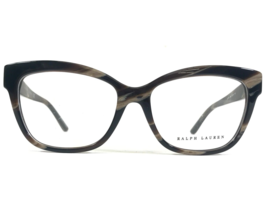 Ralph Lauren Eyeglasses Frames RL 6164 5634 Brown Horn Cat Eye 53-16-140 - £48.25 GBP