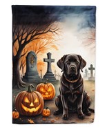 Chocolate Labrador Retriever Spooky Halloween Garden Flag Decorative - €19,86 EUR