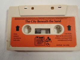 Audio Cassette 1986 Mickey Mouse Show CITY BENEATH THE SAND 12D1 - $11.52