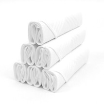 Handkerchiefs Men&#39;s Cotton White 6pcs Set - Umo Lorenzo - £8.49 GBP