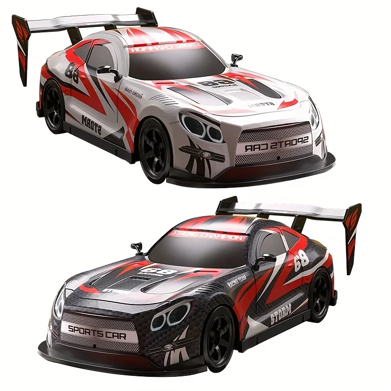 Remote Control Car -  Electric Sport Racing Toy Car Model Vehicle, 2.4Ghz Red RC - £32.11 GBP+