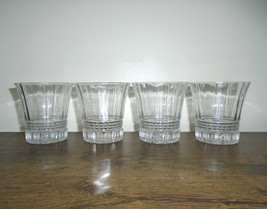 Double Old Fashioned Victoria Glasses Cristal D&#39;Arques-Durand Set of Four - £23.74 GBP