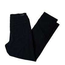 Gloria Vanderbilt Denim Jeans Womens Size 8 Long Black Straight - £6.39 GBP