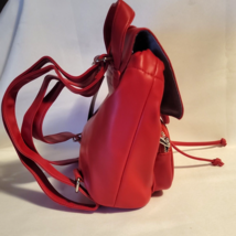Wild Fable Faux Leather Mini Flap Backpack 9&quot; - Red - £13.09 GBP