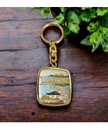 Art of Chokin Matsushima Bay Zen Temple Music Box Keychain Works Swan/Sa... - €64,41 EUR