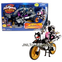 Year 2007 Power Rangers Operation Overdrive - ZORDTEK CYCLE with Black Ranger - £43.95 GBP