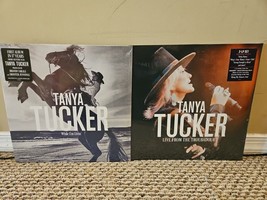 Lot de 2 disques Tanya Tucker : En direct du troubadour, pendant que je vis... - $43.50