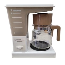 Vintage Rare Black &amp; Decker Coffeematic 12 Cup Drip Coffee Maker DCM12WL - £38.13 GBP