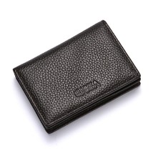 Fashion Women Men Wallet Carteira Slim Wallet Leather Cowhide Zipper Coins Walle - £14.19 GBP