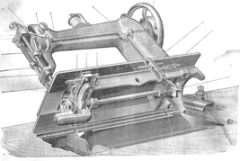 Wheeler &amp; Wilson No 9 manual sewing machine Hard Copy - $12.99