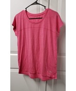 Everlast Women&#39;s Shirt Top Size: Medium Pink Short Sleeve Athletic - £7.78 GBP
