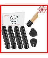 Round Silicone Chair Leg Caps - 24 PCS Extra Small for Hardwood &amp; Tile F... - $552.79 MXN