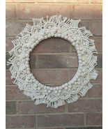 Macrame Mandala Wreath | Nursery Decor | Boho Mandala Home Decor | House... - €51,95 EUR