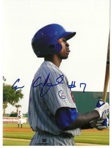 evan crawford Signed autographed 5x7 photo Cubs Minor league - £7.92 GBP