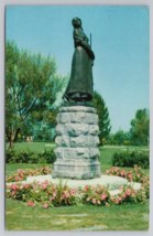 Vintage Postcard 1964 Evangeline Monument Grand Pre Nova Scotia Canada - £11.35 GBP