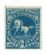 Dr. C. F. Brown 1c U.S. Internal Revenue RS36b Private Die, Proprietary,... - $307.55 CAD