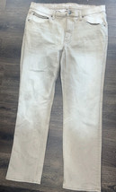Goodfellow &amp; Co Total Flex Stretch Slim Straight Tan Jeans Men&#39;s Size 38... - $11.30
