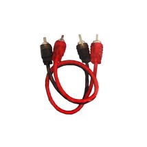 DS18 1 ft 2 Channel Shielded Twisted RCA Audio Cable / Amp Cables RCA1FT - $19.99