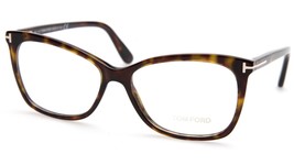 NEW TOM FORD TF5514 052 Havana Eyeglasses Frame 54-15-140mm B40mm Italy - $151.89