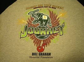 JOURNEY Night On The Green 2014 OAKLAND COLISEUM Concert (3/4 Sleeve XL ... - £17.30 GBP