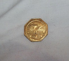 1938 Vintage Lebanon Pa Fireman Convention Token Medal Badge - £7.74 GBP