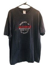 VINTAGE PROPERTY OF ALCATRAZ PENITENTIARY SWIM TEAM T SHIRT XL AAA Tag S... - £29.85 GBP