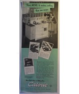 Vintage 1950&#39;s Appliance Marketing 5 Ads For Framing Caloric L&amp;H and Dex... - £9.80 GBP