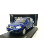 MINICHAMPS   Scale 1:43    VW  Touareg    2002    Blue    Used - £25.08 GBP