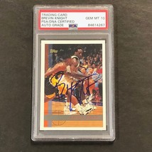 1997-98 Topps #201 Brevin Knight Signed Card AUTO 10 PSA Slabbed Cavaliers - £47.95 GBP